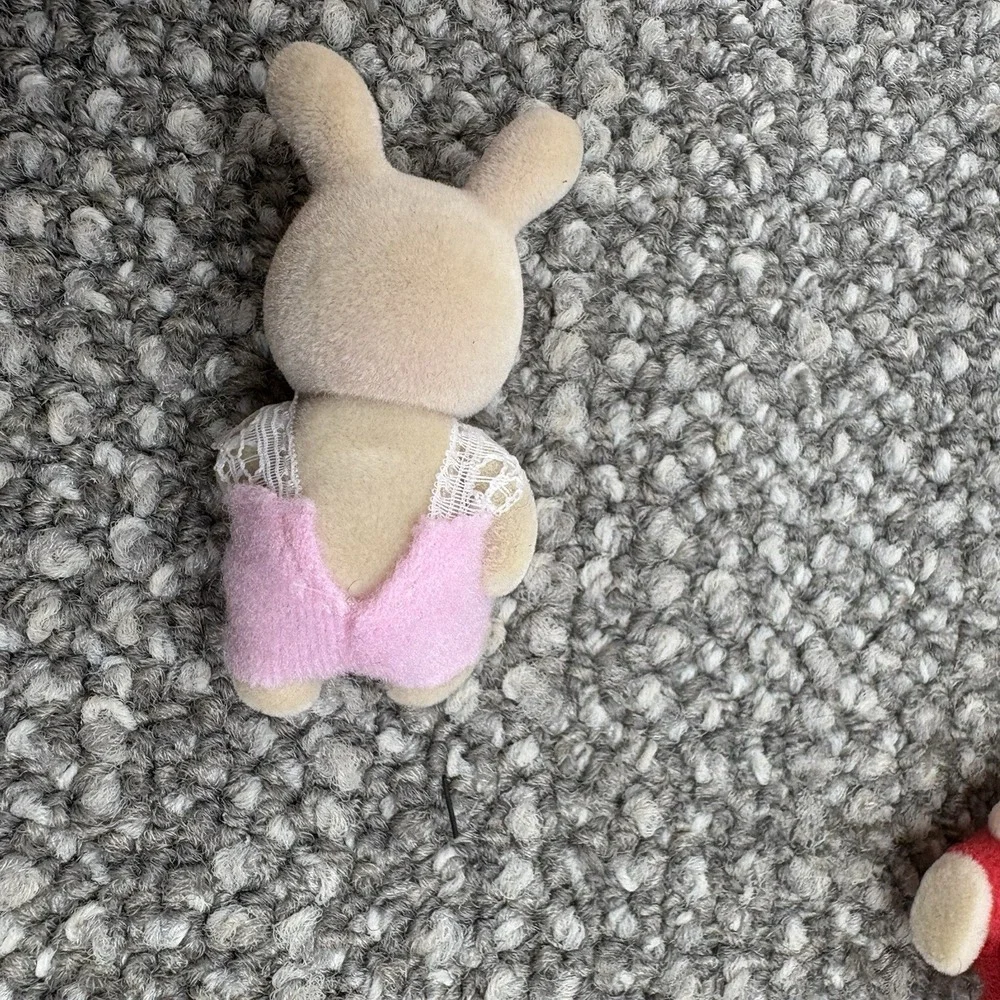 Calico Critters Sylvanian Families Chocolate Rabbits‎ Set Of 5 Epoch Dolls